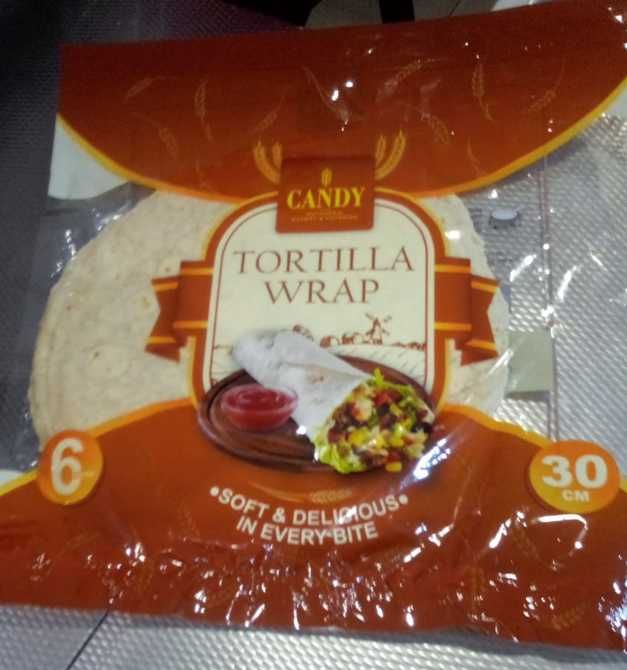 Candy Shawarma bread - Tortilla wrap